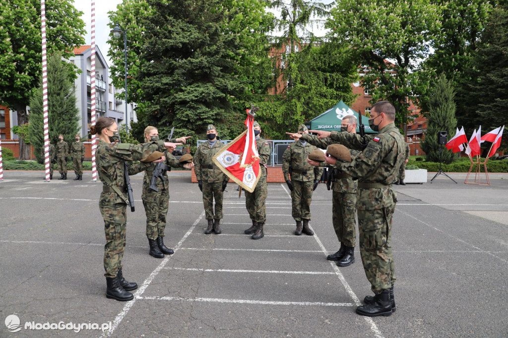 Przysięga żołnierzy 7 PBOT