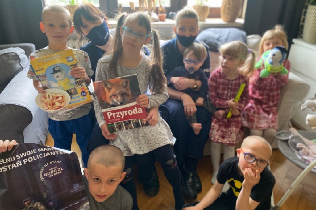 Gdyńscy Policjanci odwiedzili dom dziecka