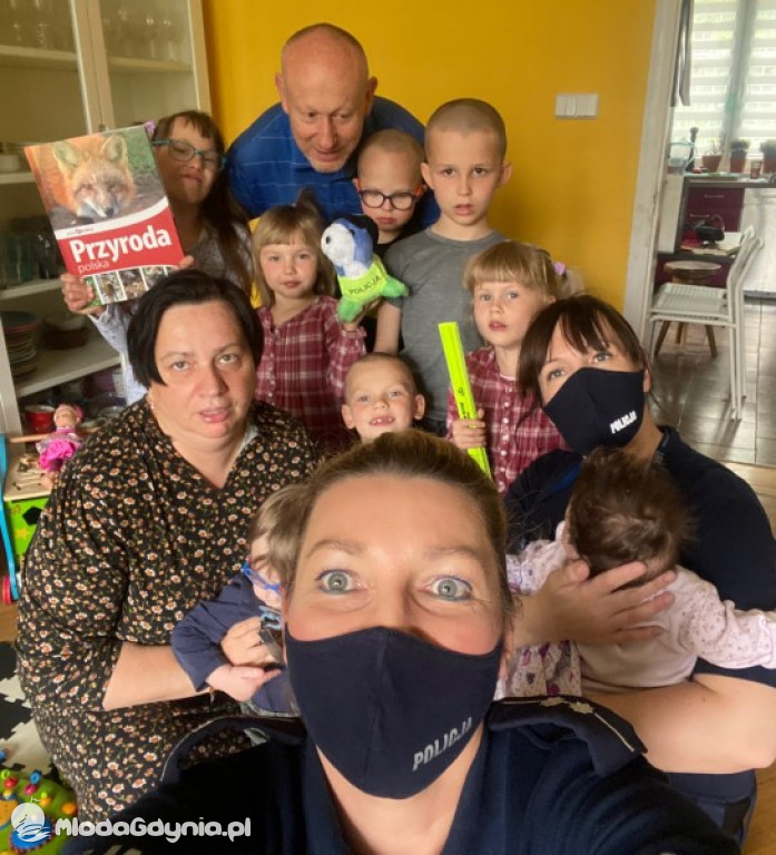 Gdyńscy Policjanci odwiedzili dom dziecka