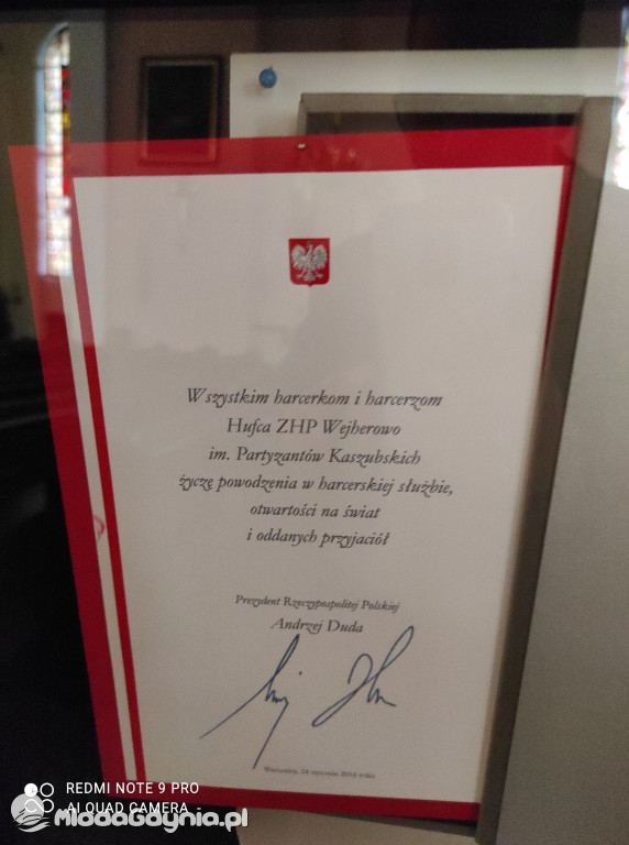 Konferencja Stowarzyszenia Morskiego-Gospodarczego im. E. Kwiatkowskiego w Wejherowie 29.05.2021