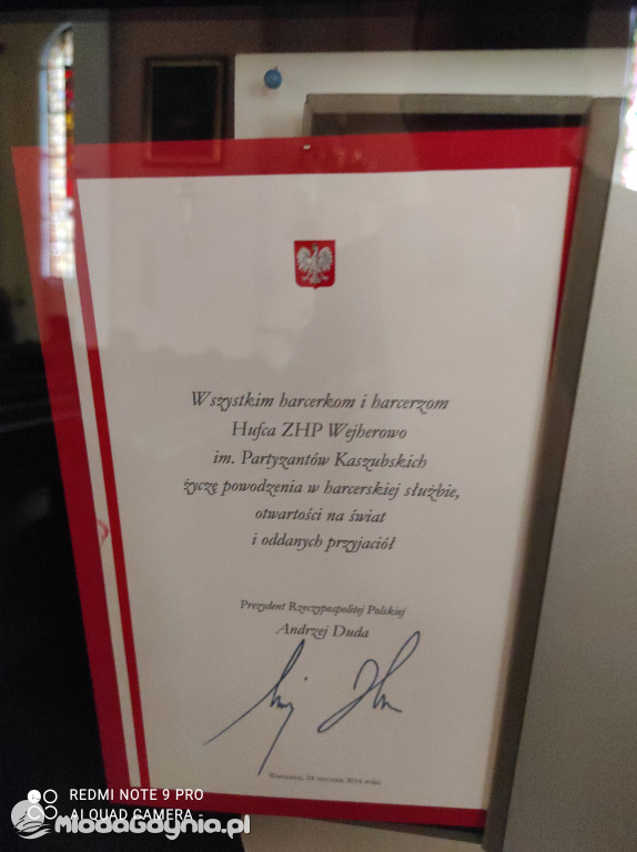 Konferencja Stowarzyszenia Morskiego-Gospodarczego im. E. Kwiatkowskiego w Wejherowie 29.05.2021