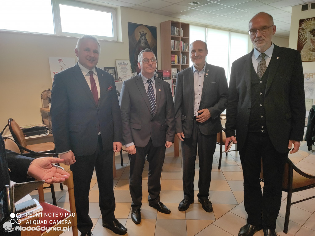 Konferencja Stowarzyszenia Morskiego-Gospodarczego im. E. Kwiatkowskiego w Wejherowie 29.05.2021