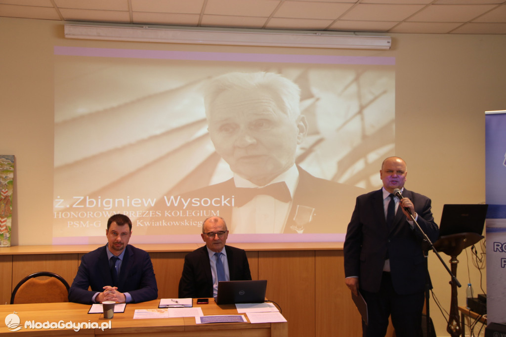 Konferencja Stowarzyszenia Morskiego-Gospodarczego im. E. Kwiatkowskiego w Wejherowie 29.05.2021