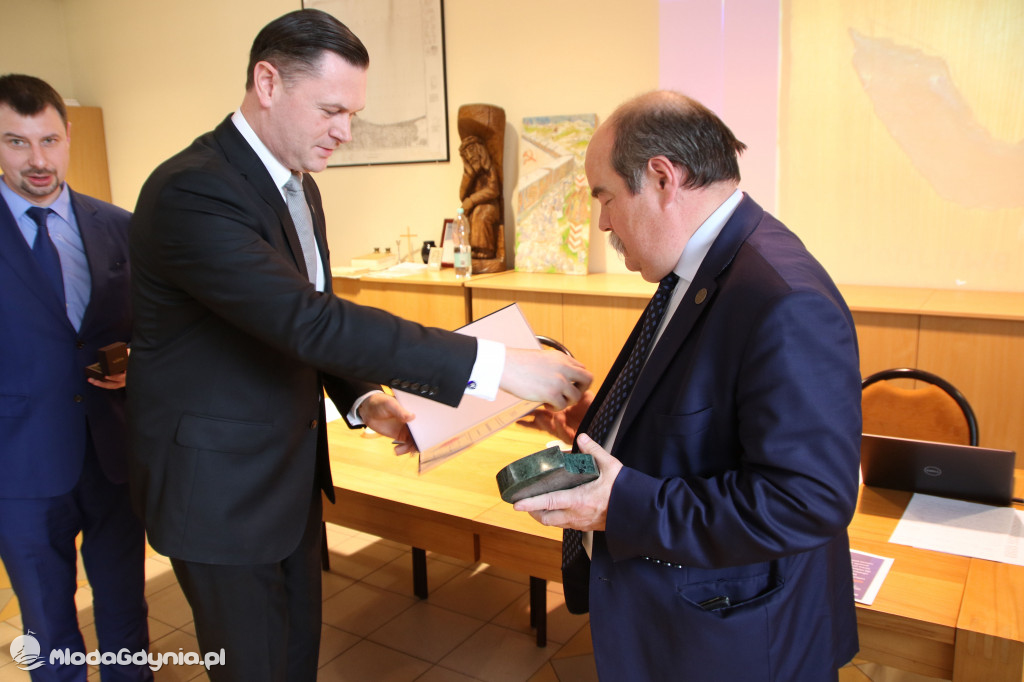 Konferencja Stowarzyszenia Morskiego-Gospodarczego im. E. Kwiatkowskiego w Wejherowie 29.05.2021