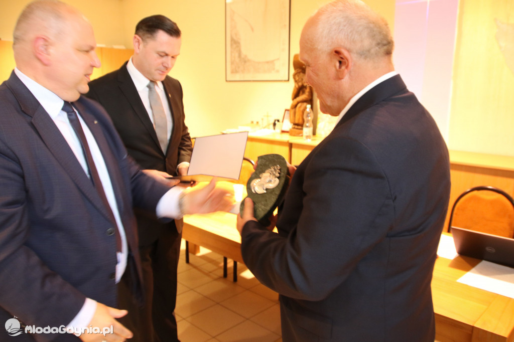 Konferencja Stowarzyszenia Morskiego-Gospodarczego im. E. Kwiatkowskiego w Wejherowie 29.05.2021