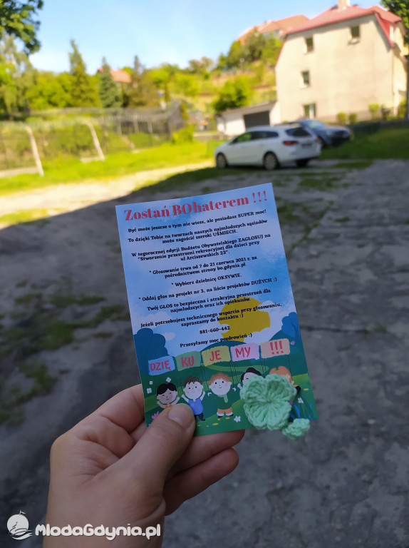 Stworzenie przestrzeni rekreacyjnej dla dzieci przy ul Arciszewskich 23