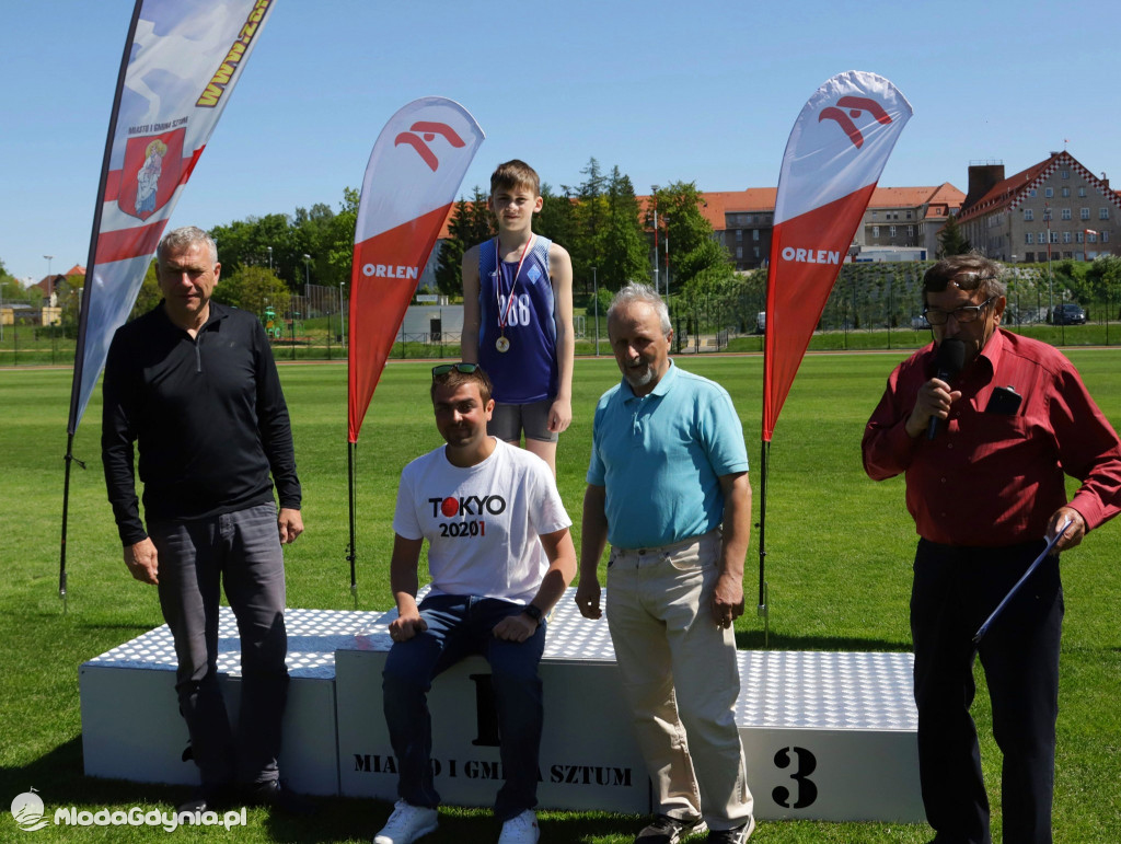 Mistrzostwa Okręgu w Wielobojach Młodzików i w skoku o tyczce U-12 i U-14 w Sztumie 2021