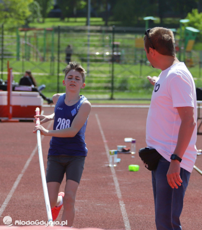 Mistrzostwa Okręgu w Wielobojach Młodzików i w skoku o tyczce U-12 i U-14 w Sztumie 2021