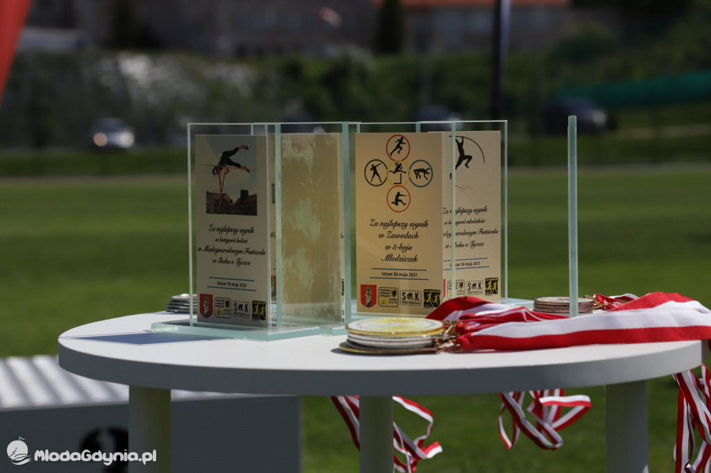 Mistrzostwa Okręgu w Wielobojach Młodzików i w skoku o tyczce U-12 i U-14 w Sztumie 2021