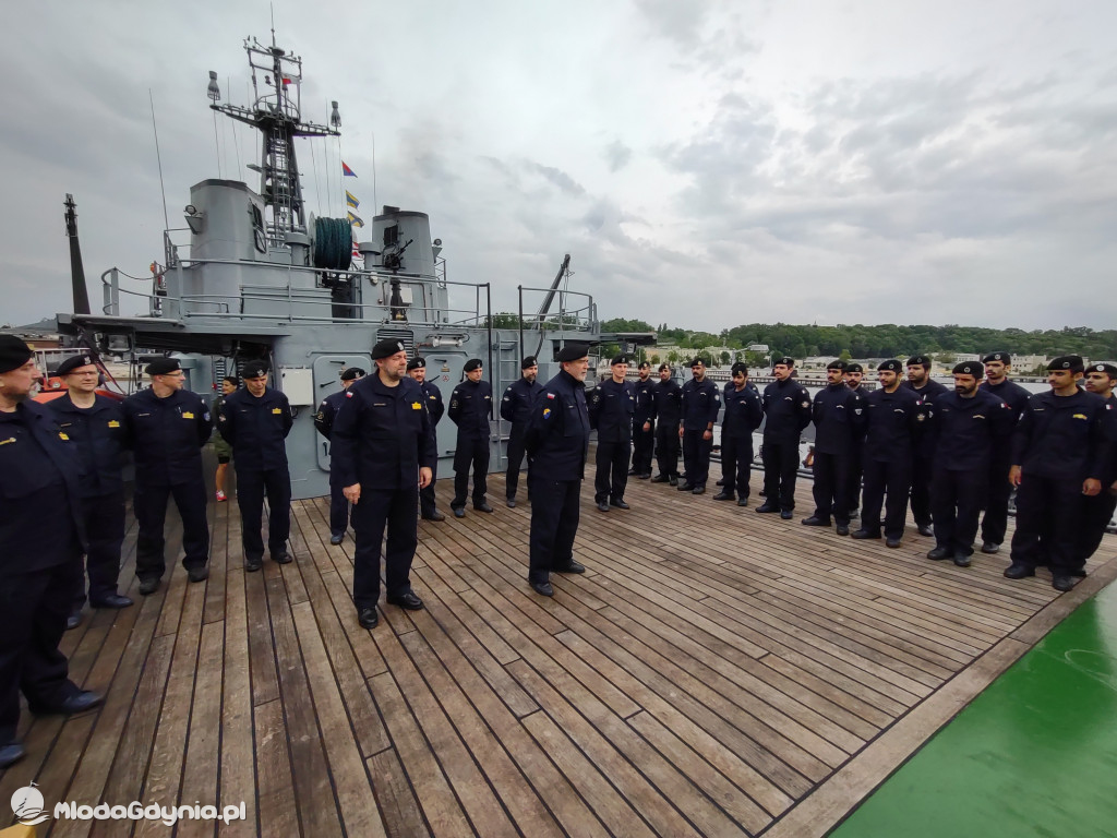 Praktyki podchorążych AMW - 8 tygodni na morzu