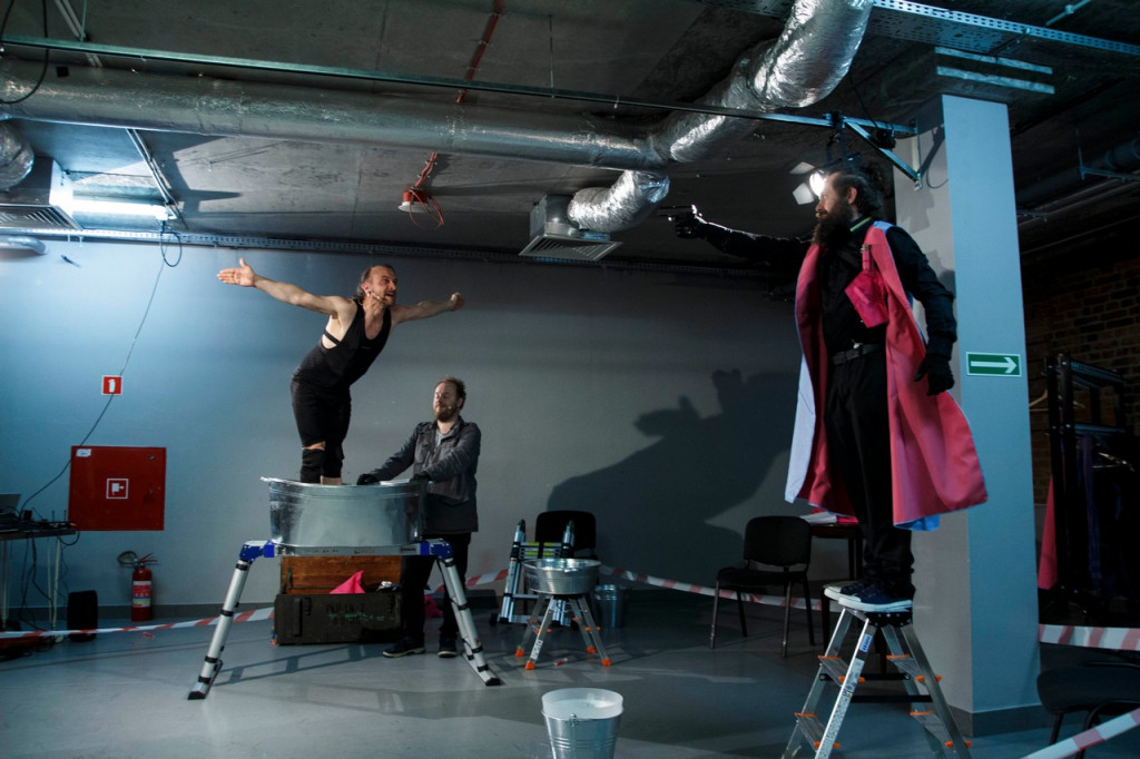 Teatr Gdynia Główna - podwójna premiera - Kongres Futurologiczny i Teohiphip Stanisława Lema