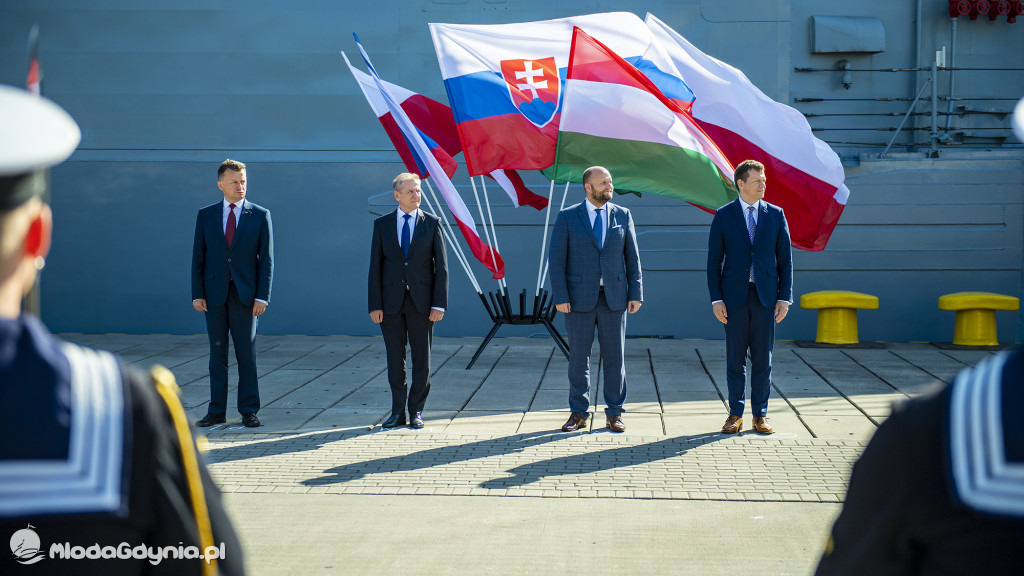 Ministrowie obrony V 4 spotkali się w Gdyni
