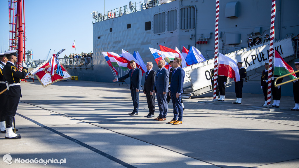 Ministrowie obrony V 4 spotkali się w Gdyni