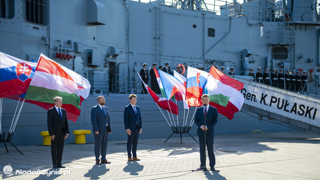 Ministrowie obrony V 4 spotkali się w Gdyni