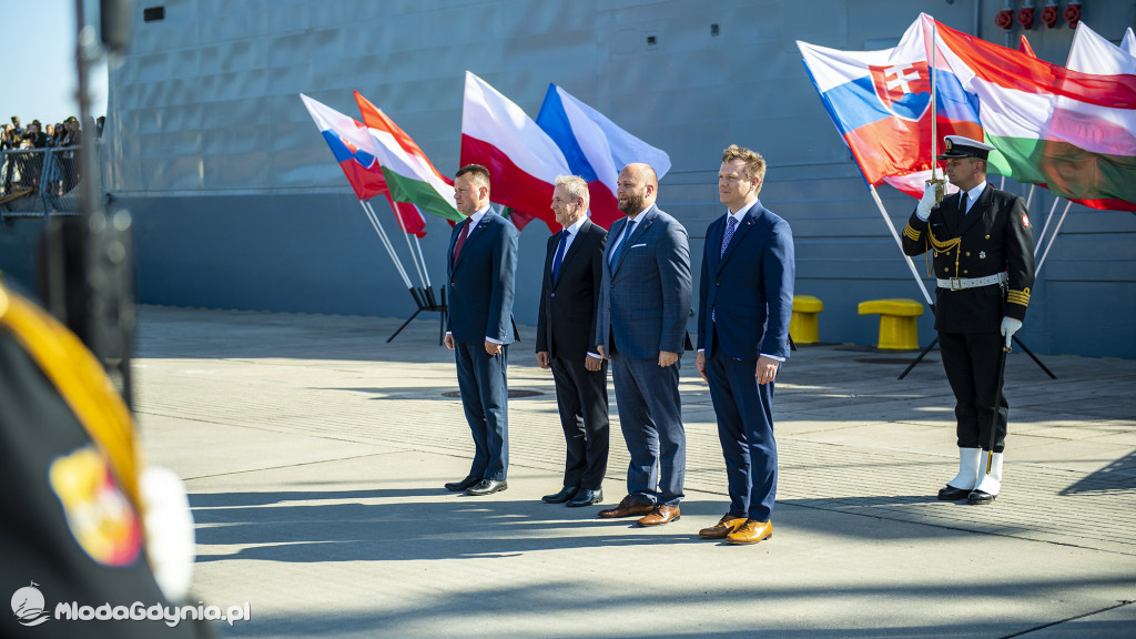 Ministrowie obrony V 4 spotkali się w Gdyni
