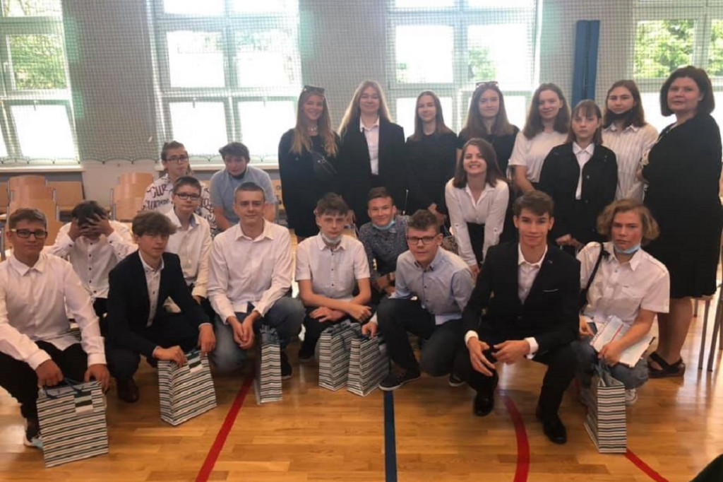 SP 33 - pożegnanie klas VIII - 2020/2021