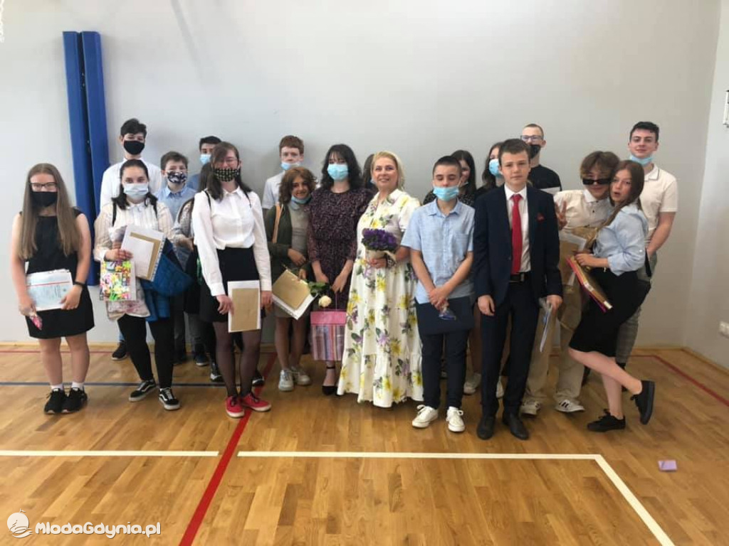 SP 33 - pożegnanie klas VIII - 2020/2021