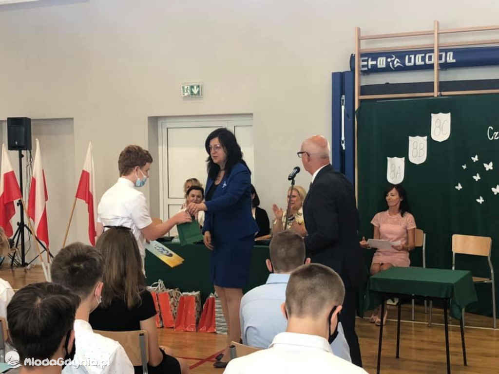 SP 33 - pożegnanie klas VIII - 2020/2021