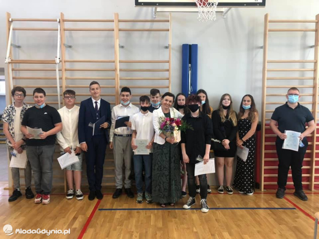 SP 33 - pożegnanie klas VIII - 2020/2021