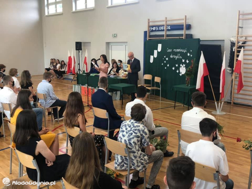 SP 33 - pożegnanie klas VIII - 2020/2021