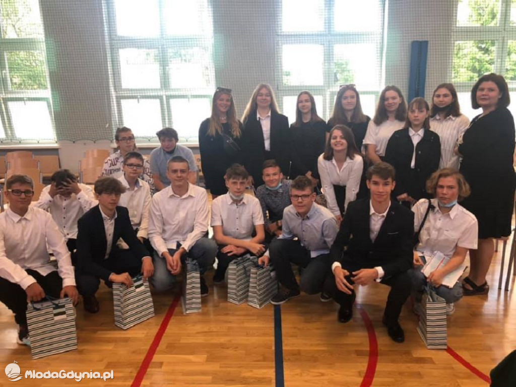 SP 33 - pożegnanie klas VIII - 2020/2021