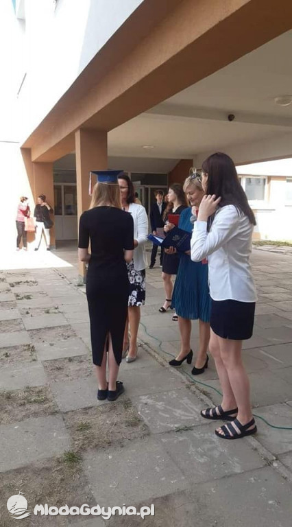 SP 42 - uroczyste pożegnanie klas ósmych 25.06.2021