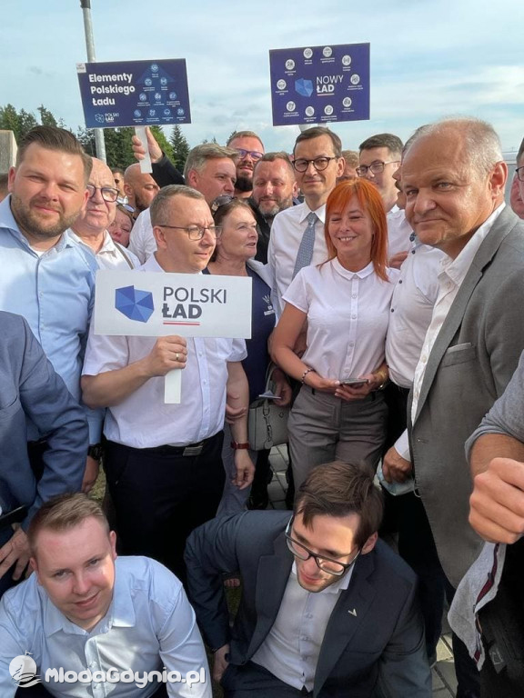 Mateusz Morawiecki w Borczu - start Polskiego Ładu 01.07.2021