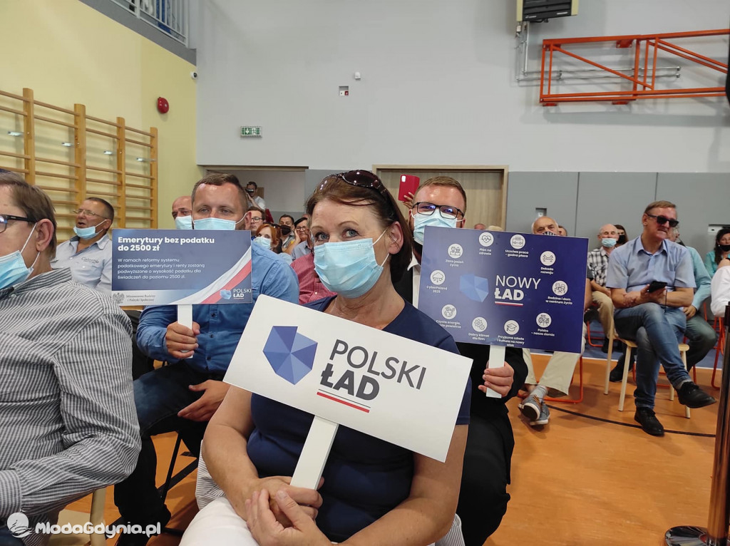 Mateusz Morawiecki w Borczu - start Polskiego Ładu 01.07.2021