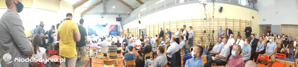 Mateusz Morawiecki w Borczu - start Polskiego Ładu 01.07.2021