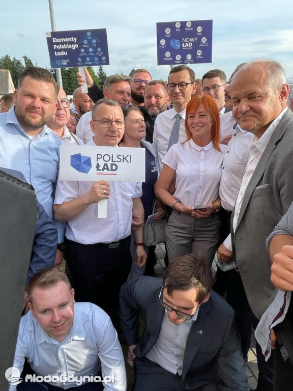 Mateusz Morawiecki w Borczu - start Polskiego Ładu 01.07.2021