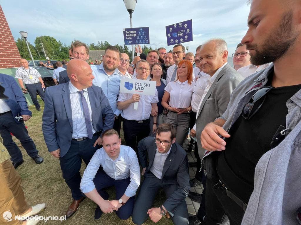 Mateusz Morawiecki w Borczu - start Polskiego Ładu 01.07.2021