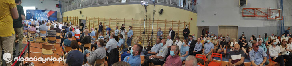 Mateusz Morawiecki w Borczu - start Polskiego Ładu 01.07.2021