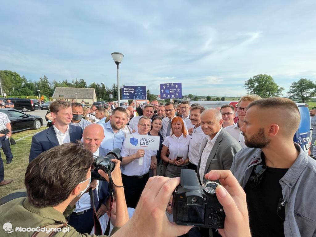 Mateusz Morawiecki w Borczu - start Polskiego Ładu 01.07.2021