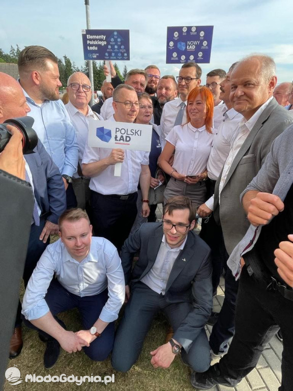 Mateusz Morawiecki w Borczu - start Polskiego Ładu 01.07.2021
