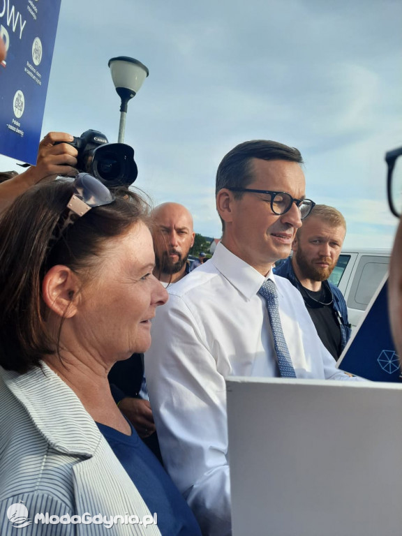 Mateusz Morawiecki w Borczu - start Polskiego Ładu 01.07.2021