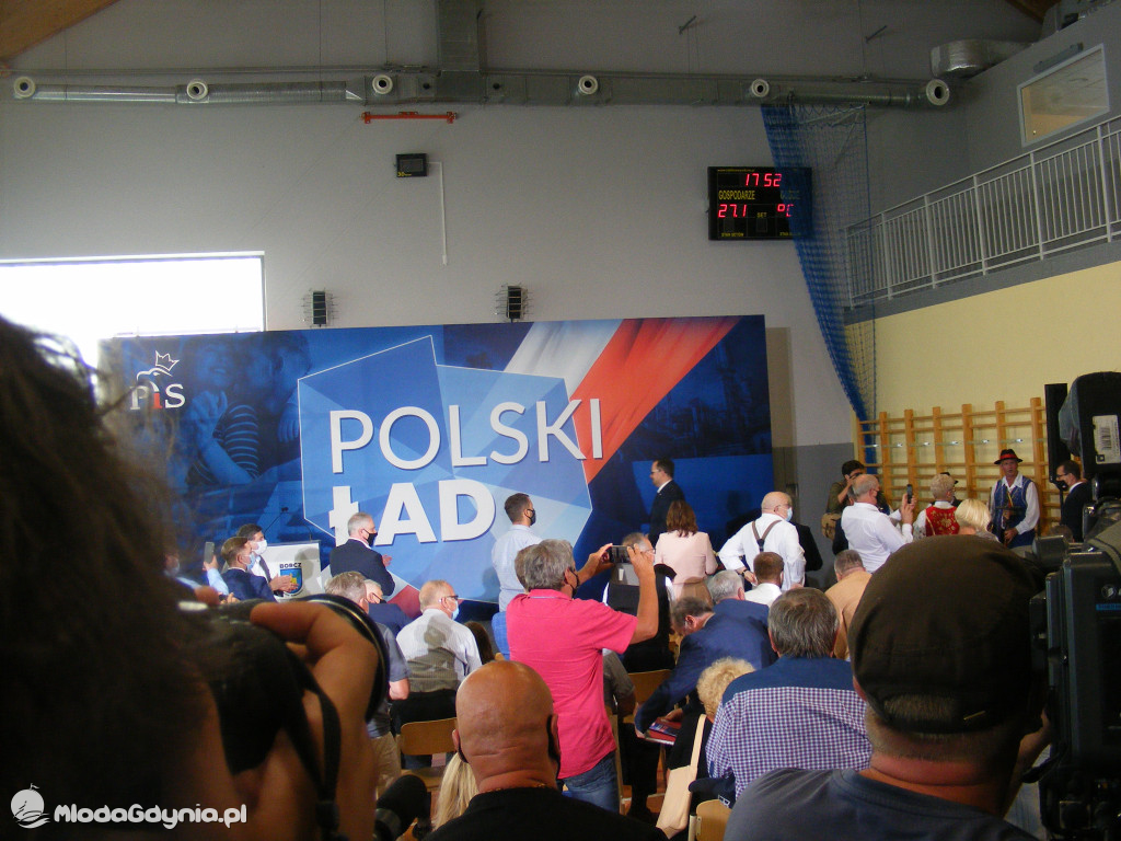 Mateusz Morawiecki w Borczu - start Polskiego Ładu 01.07.2021