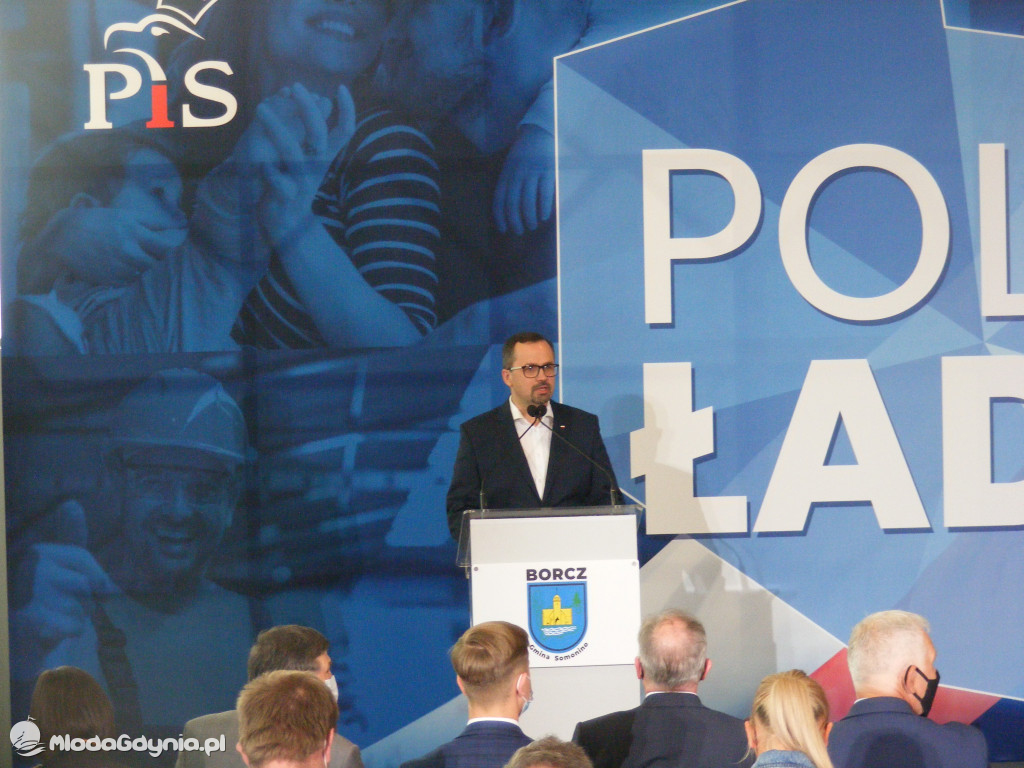 Mateusz Morawiecki w Borczu - start Polskiego Ładu 01.07.2021