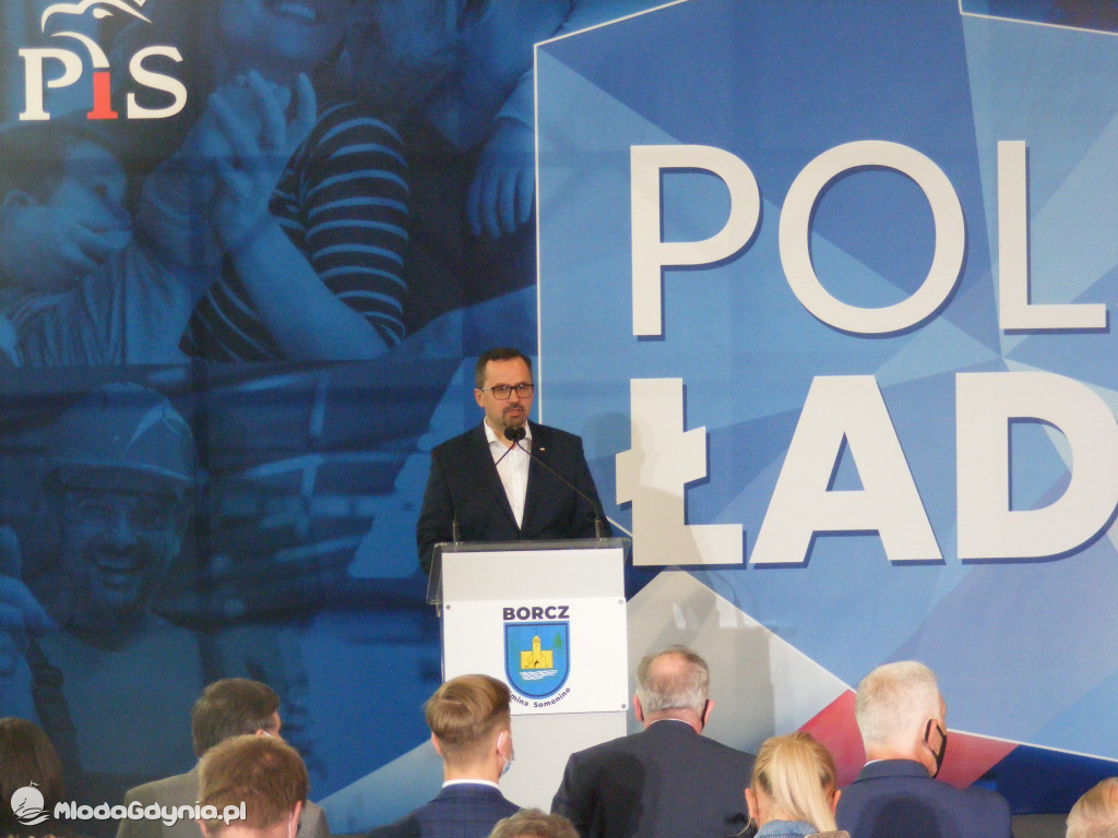 Mateusz Morawiecki w Borczu - start Polskiego Ładu 01.07.2021