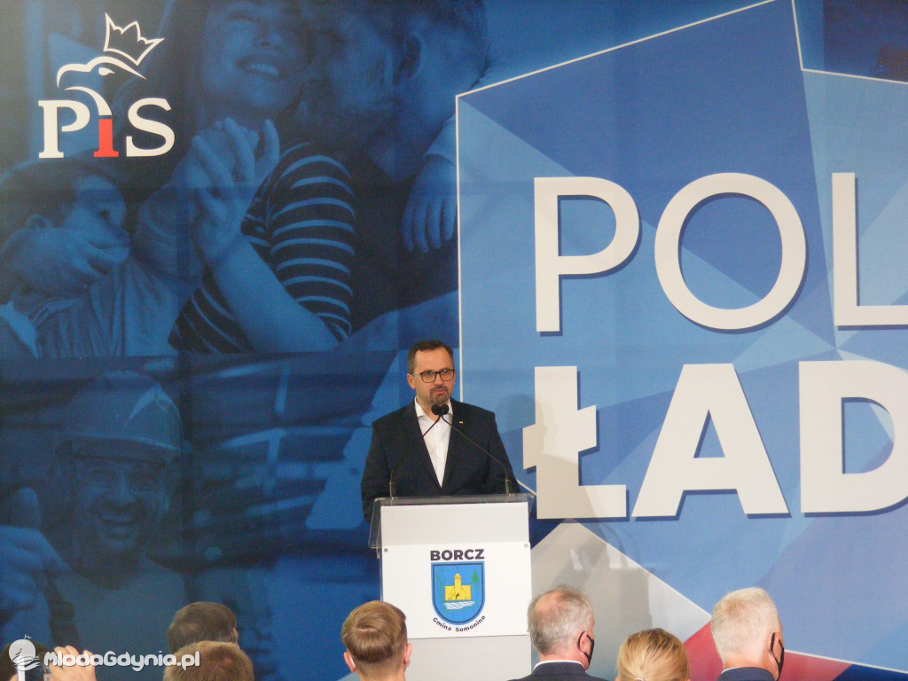Mateusz Morawiecki w Borczu - start Polskiego Ładu 01.07.2021