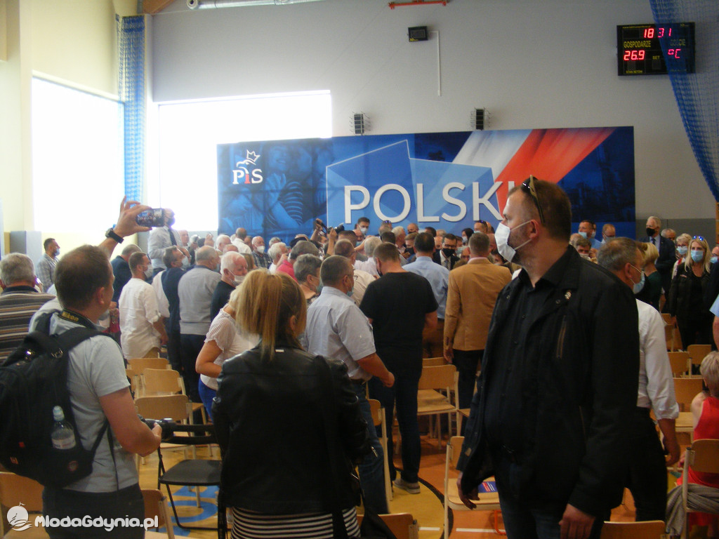 Mateusz Morawiecki w Borczu - start Polskiego Ładu 01.07.2021