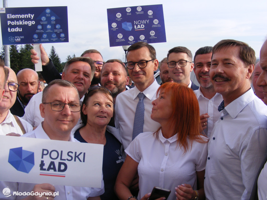 Mateusz Morawiecki w Borczu - start Polskiego Ładu 01.07.2021
