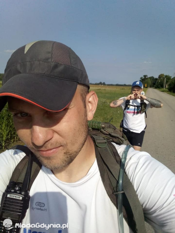 Marsz wzdłuż Wisły - dzień 7