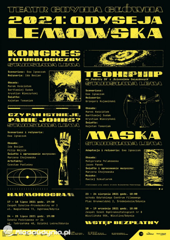 Odyseja Lemowska - Teatr Gdynia Główna zaprasza