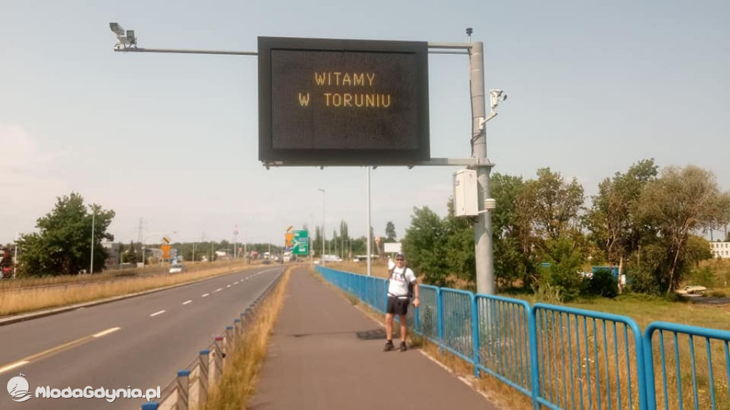 Marsz wzdłuż Wisły - dzień 16 i 17 (Włocławek, Toruń)