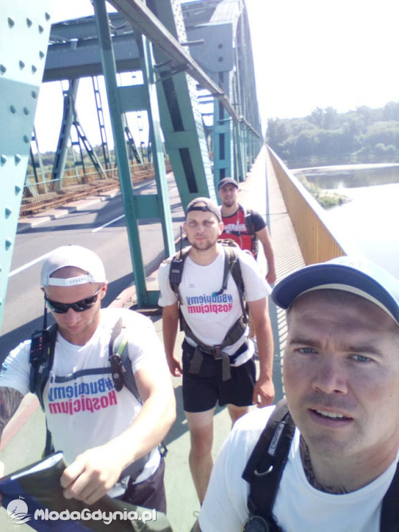 Marsz wzdłuż Wisły - dzień 18,19,20