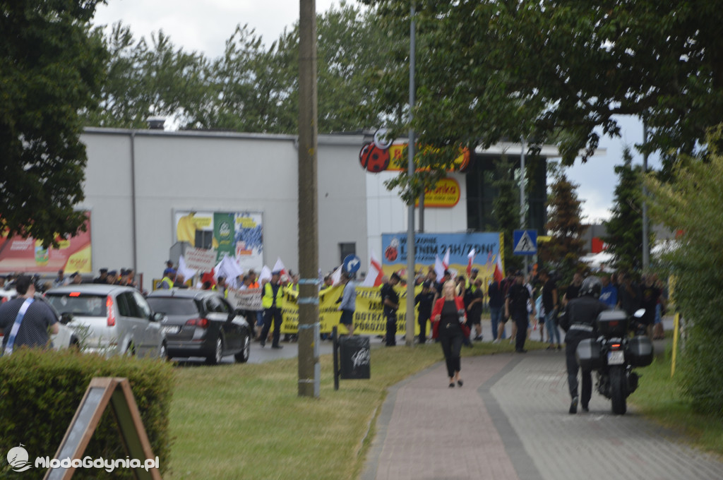 Protest rybaków i rolników we Władysławowie 24.07.2021