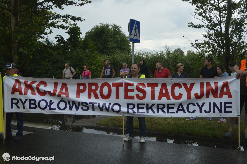 Protest rybaków i rolników we Władysławowie 24.07.2021