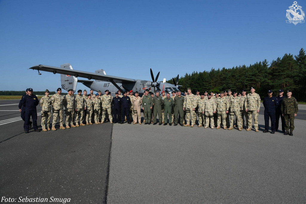 IV zmiana Polskiego Kontyngentu Wojskowego EU IRINI - pożegnanie w Gdyni Babich Dołach