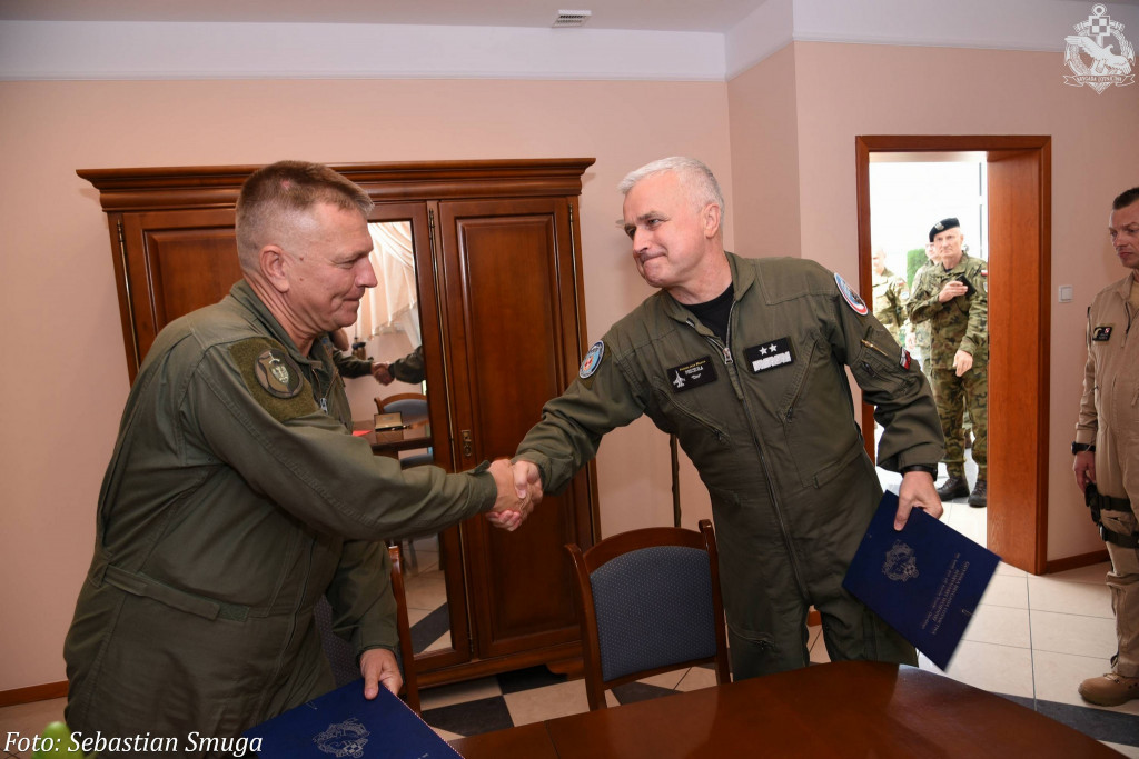 IV zmiana Polskiego Kontyngentu Wojskowego EU IRINI - pożegnanie w Gdyni Babich Dołach