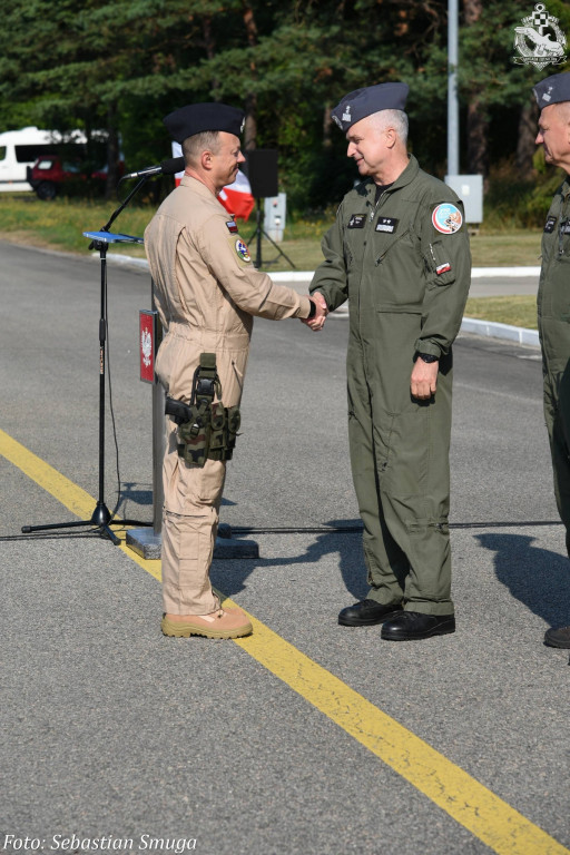IV zmiana Polskiego Kontyngentu Wojskowego EU IRINI - pożegnanie w Gdyni Babich Dołach